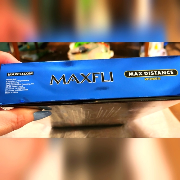 MAXFLI Max Distance Women Golf Balls 15 5 Sleeves NWT - Picture 5 of 5